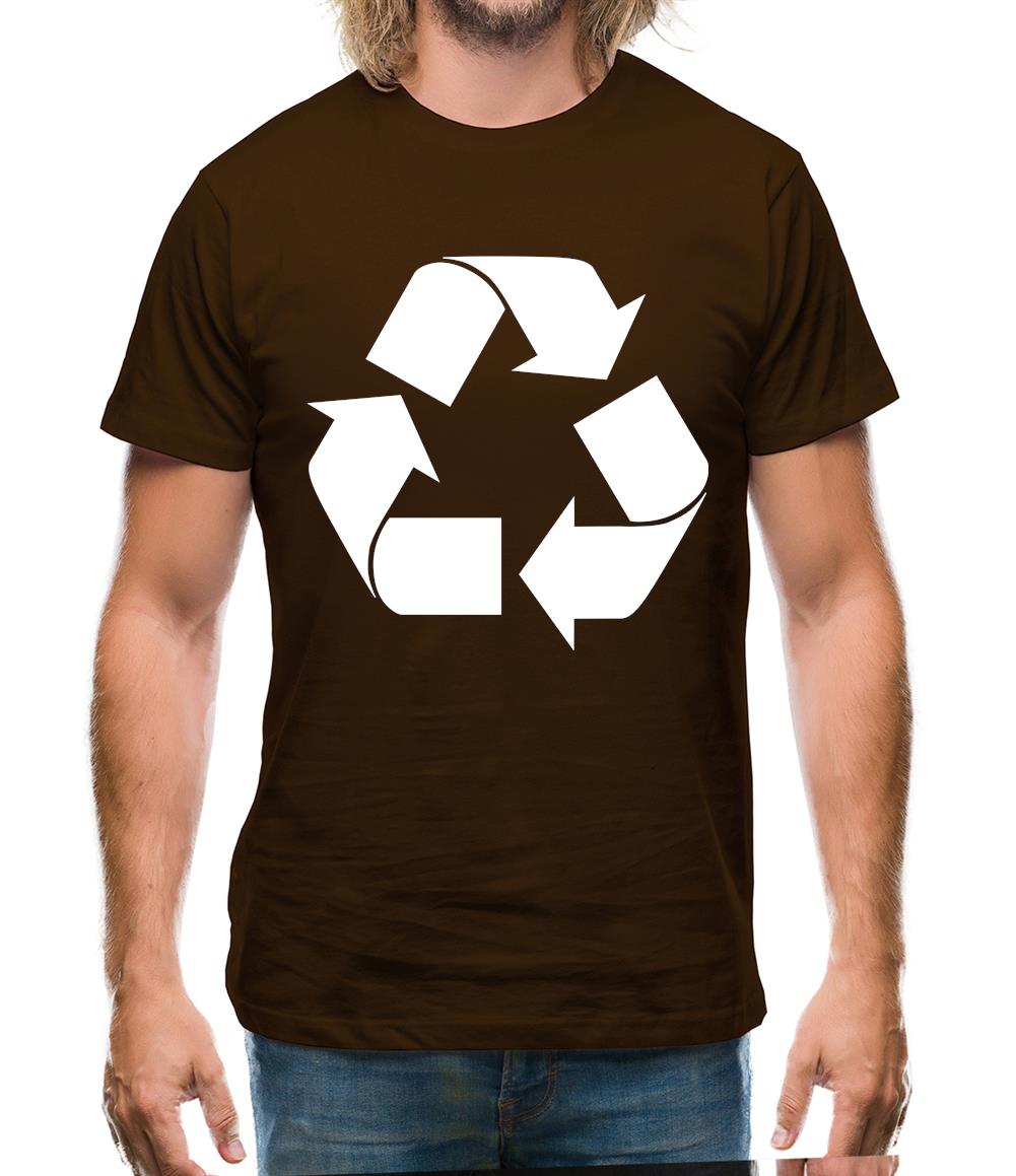 Recycling Symbol Mens T-Shirt