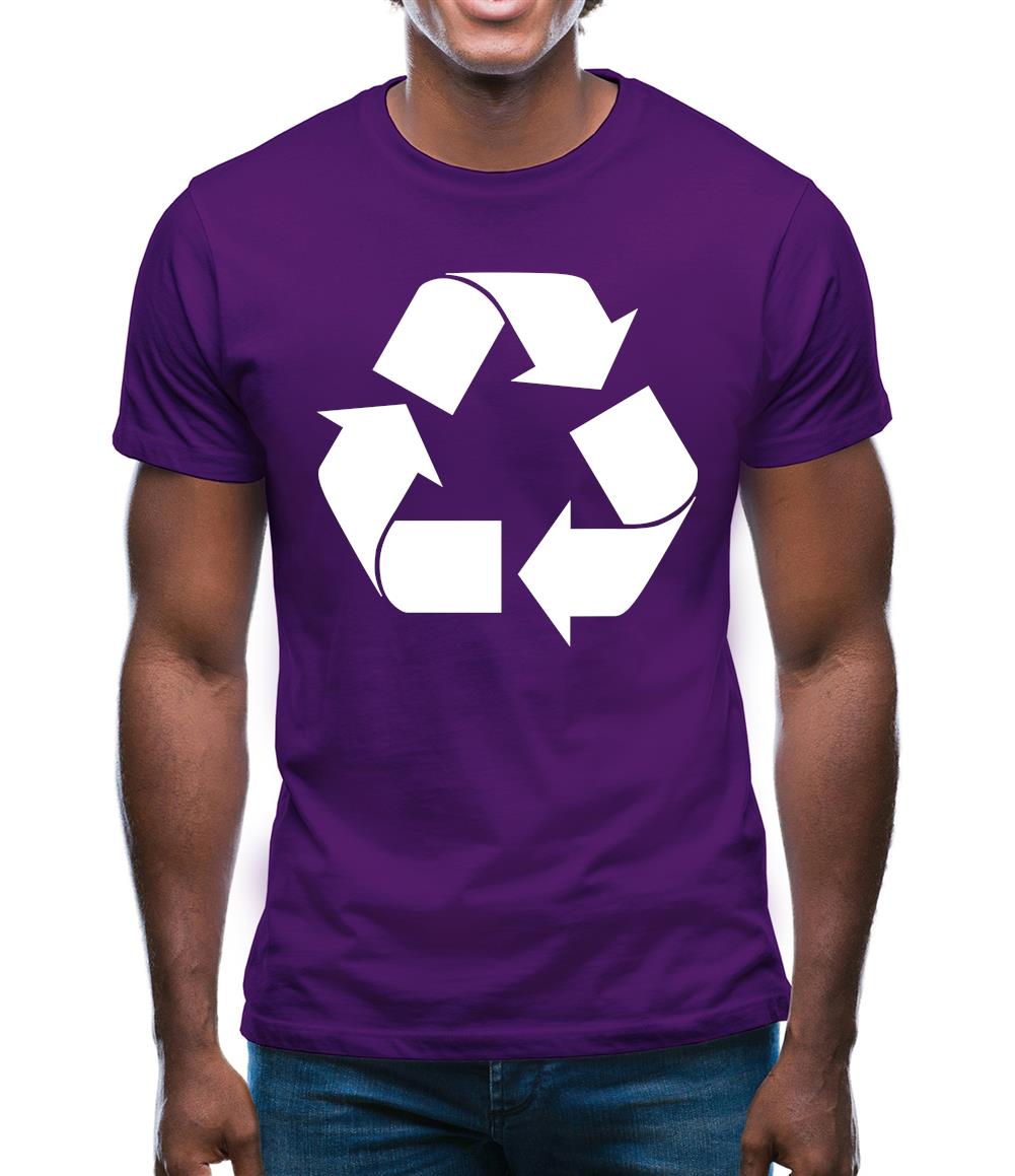Recycling Symbol Mens T-Shirt