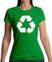 Recycling Symbol Womens T-Shirt