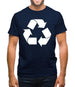 Recycling Symbol Mens T-Shirt