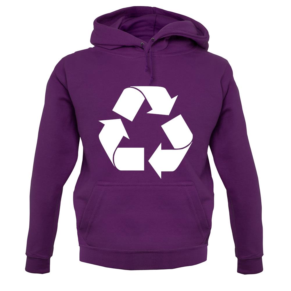 Recycling Symbol unisex hoodie