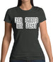 Red Shirts Die First Womens T-Shirt