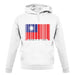 Republic Of China Barcode Style Flag unisex hoodie