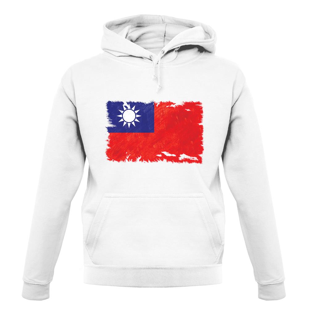 Republic Of China Grunge Style Flag unisex hoodie