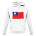 Republic Of China Grunge Style Flag unisex hoodie