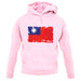 Republic Of China Grunge Style Flag unisex hoodie