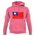 Republic Of China Grunge Style Flag unisex hoodie