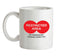 Restricted Area Ceramic Mug