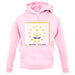 Rhode Island  Barcode Style Flag unisex hoodie