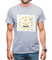 Rhode Island Grunge Style Flag Mens T-Shirt