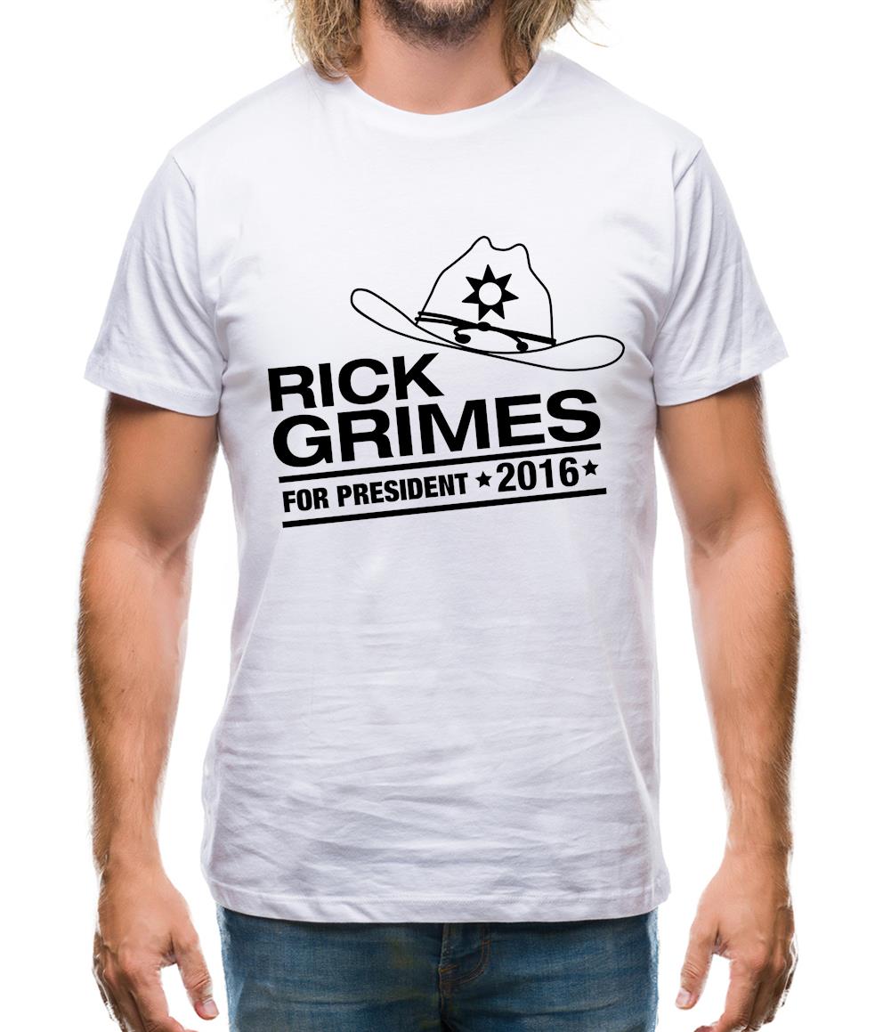 Rick Grimes For President 2016 Mens T-Shirt