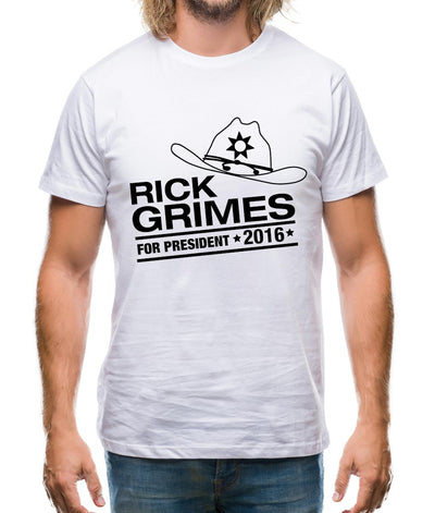 Rick Grimes For President 2016 Mens T-Shirt
