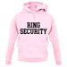 Ring Security unisex hoodie