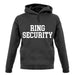 Ring Security unisex hoodie