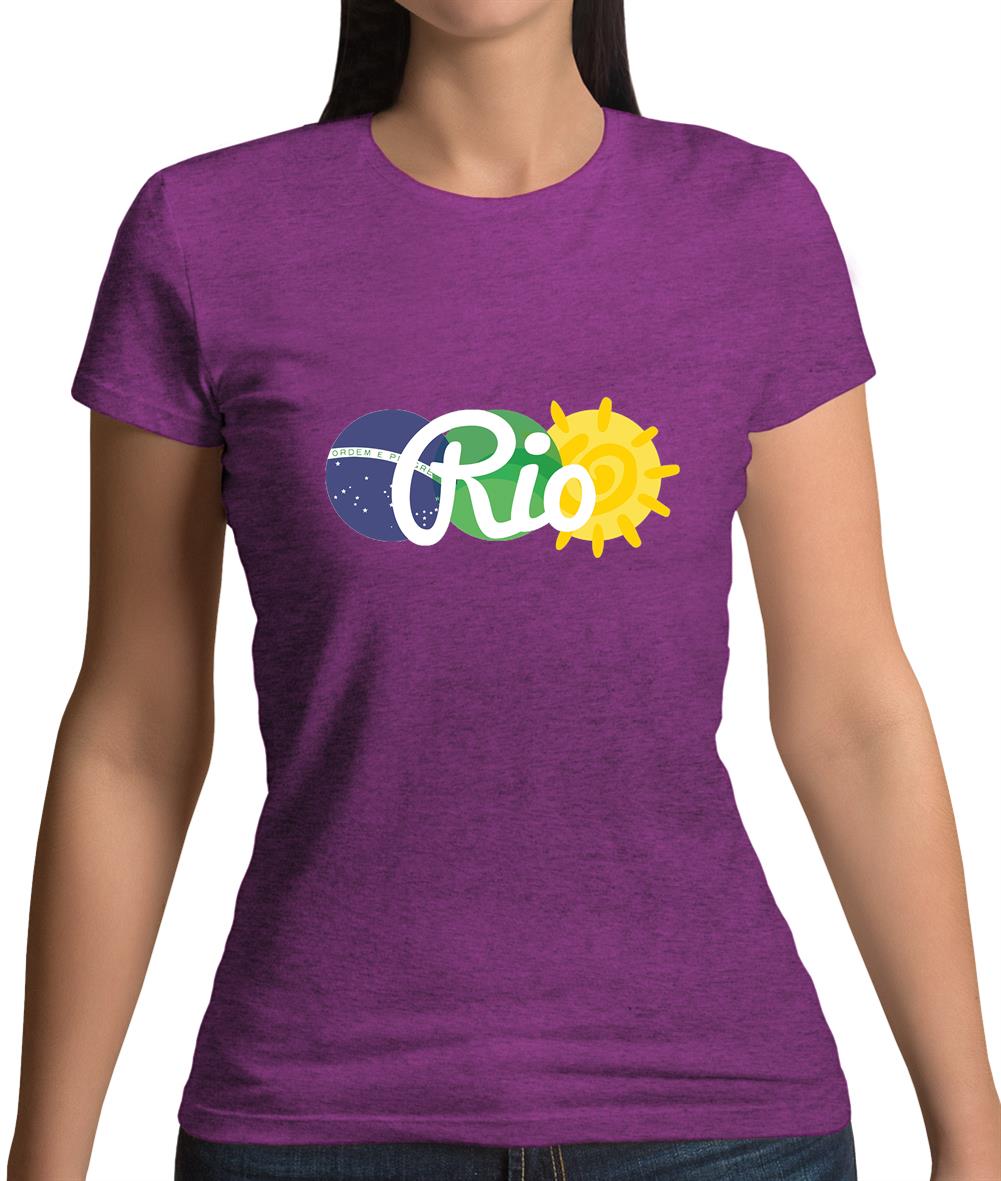 Rio De Janeiro 2016 Womens T-Shirt