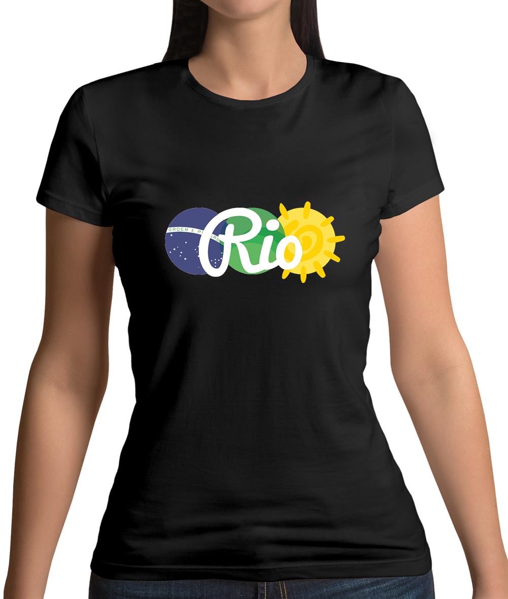 Rio De Janeiro 2016 Womens T-Shirt