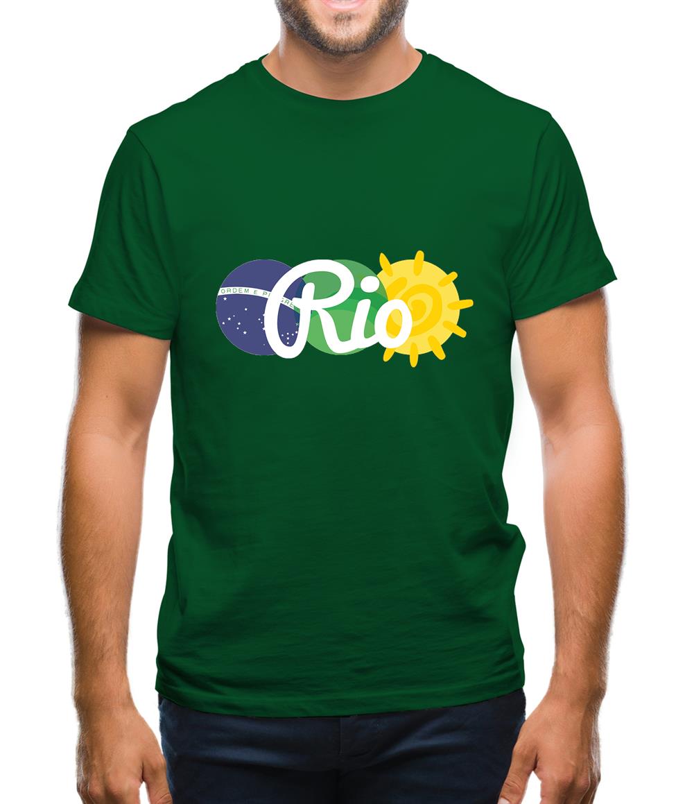 Rio De Janeiro 2016 Mens T-Shirt