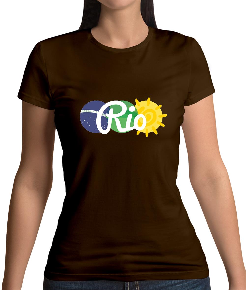 Rio De Janeiro 2016 Womens T-Shirt