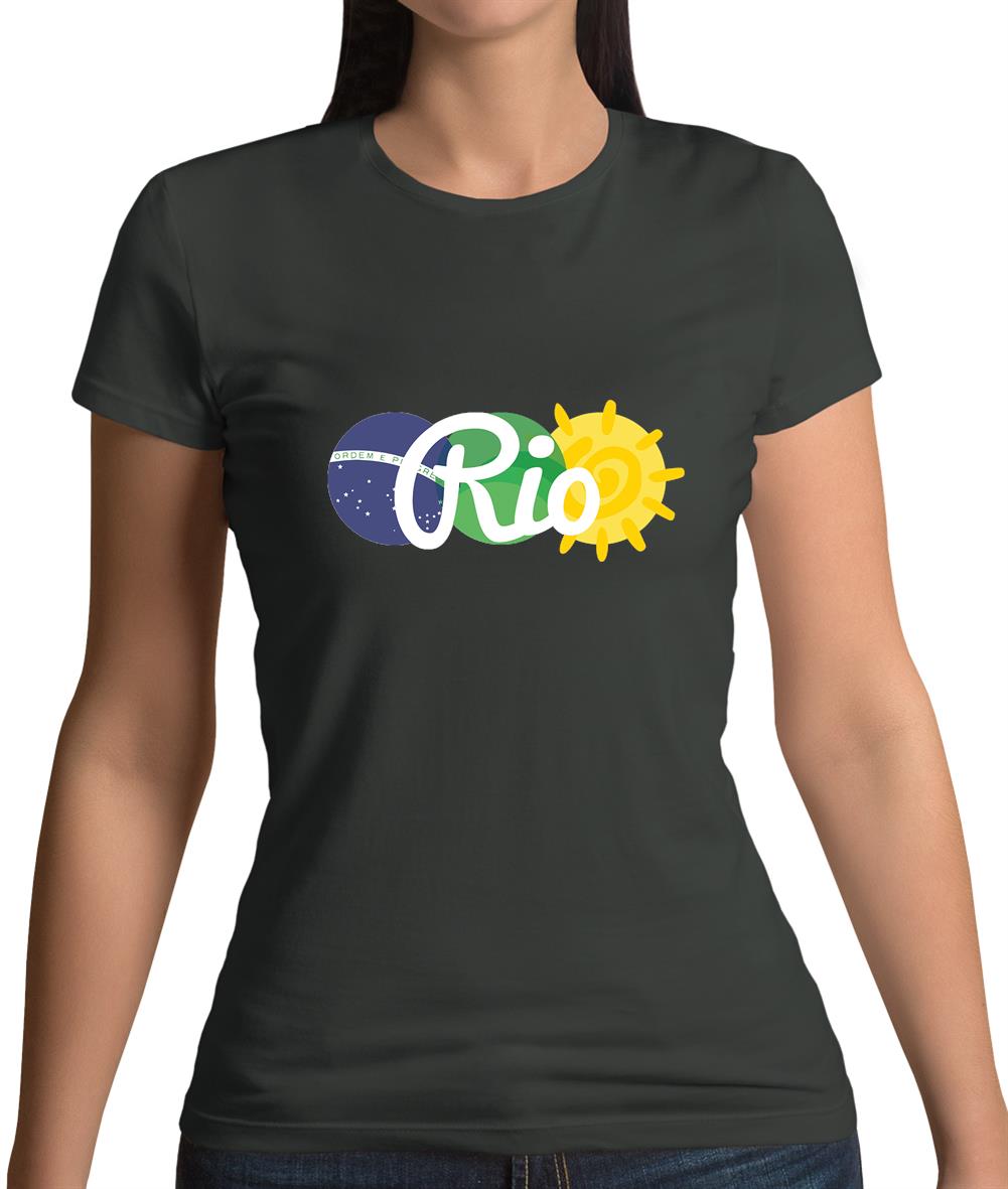 Rio De Janeiro 2016 Womens T-Shirt