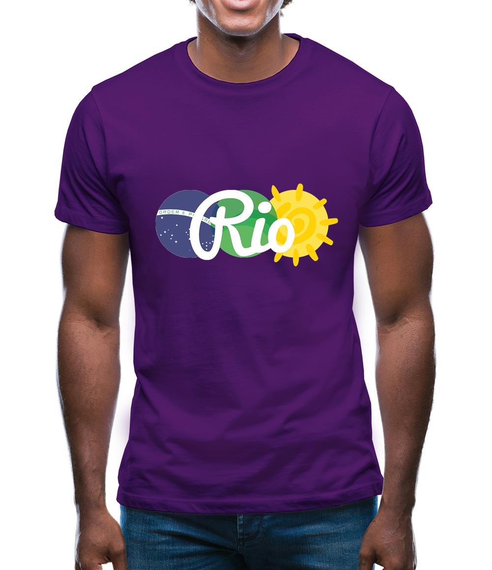 Rio De Janeiro 2016 Mens T-Shirt