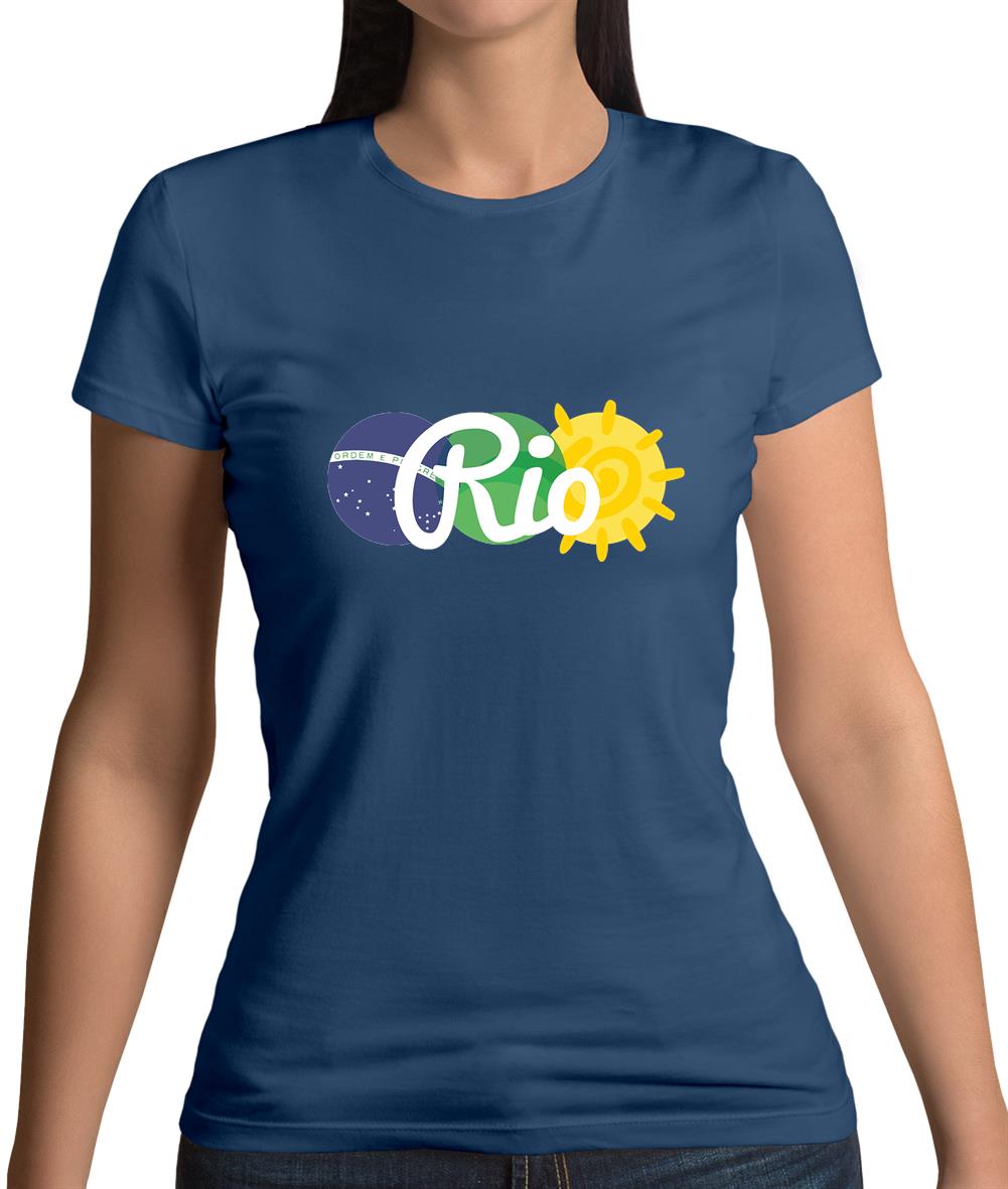 Rio De Janeiro 2016 Womens T-Shirt