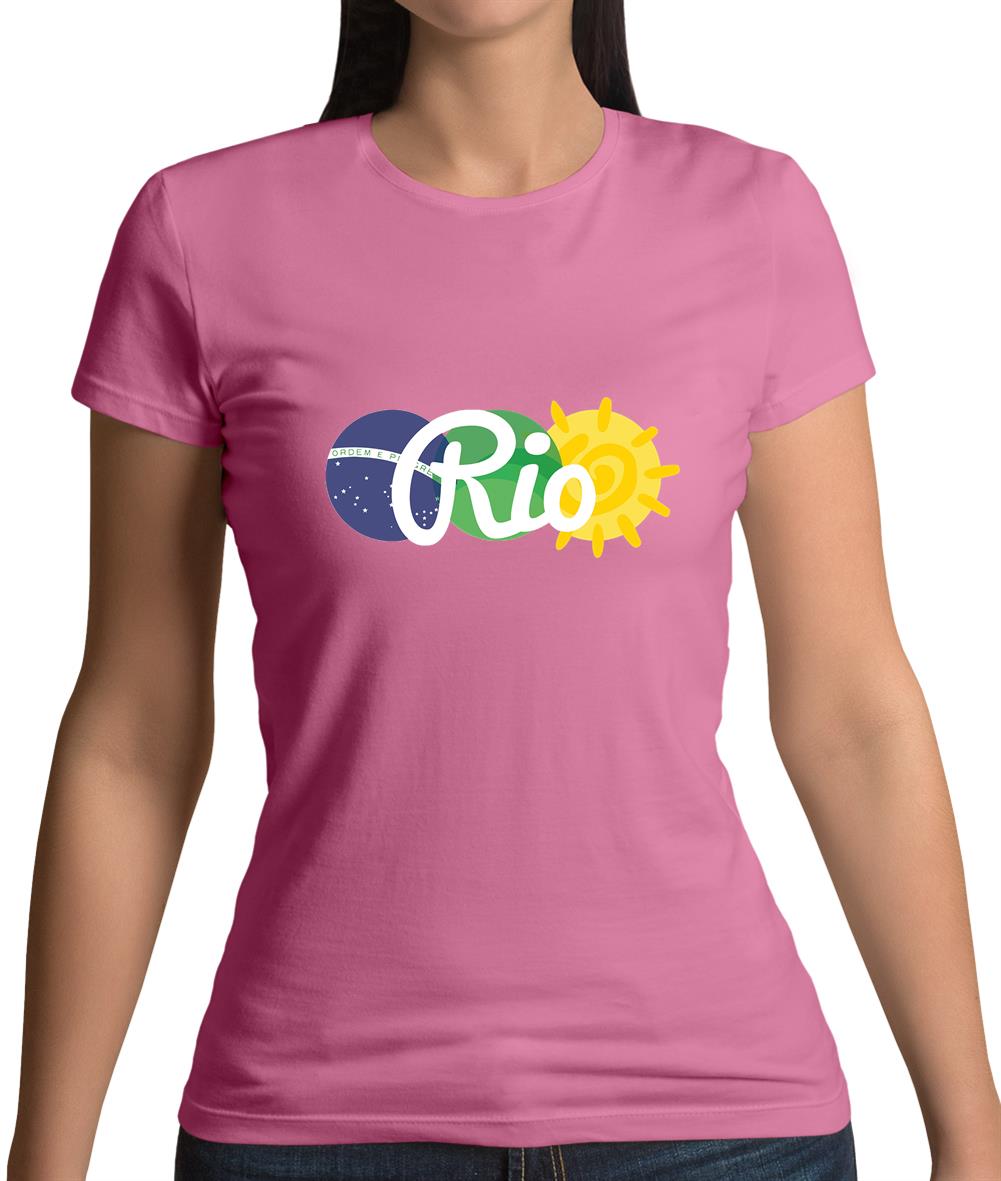 Rio De Janeiro 2016 Womens T-Shirt