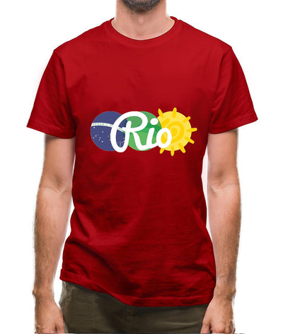 Rio De Janeiro 2016 Mens T-Shirt
