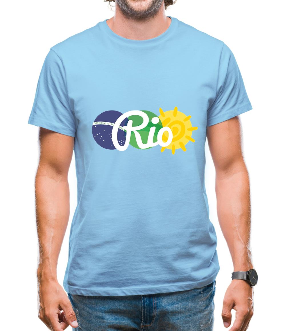Rio De Janeiro 2016 Mens T-Shirt