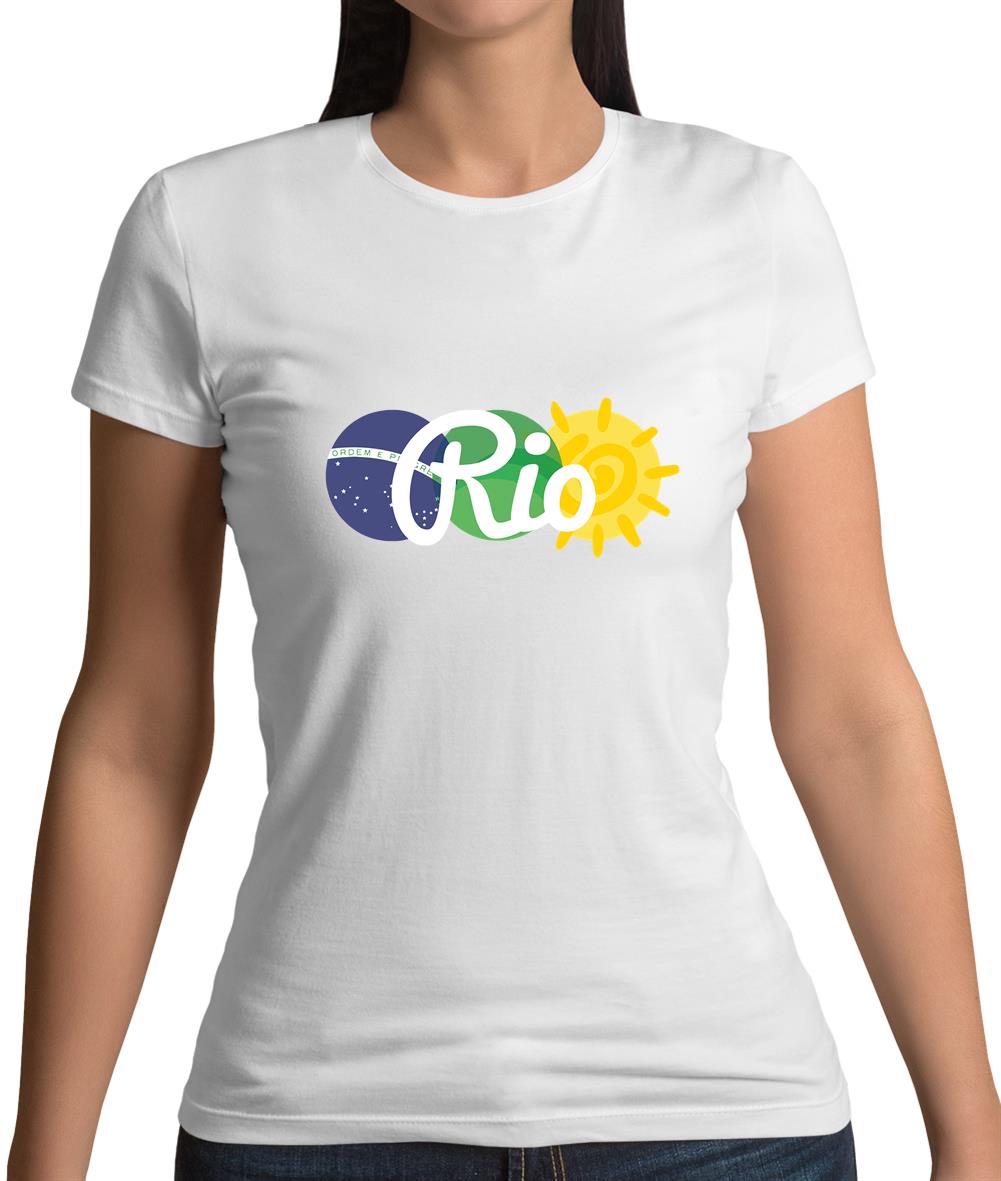 Rio De Janeiro 2016 Womens T-Shirt