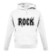Rock unisex hoodie