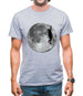 Rock Climbing Moon Mens T-Shirt