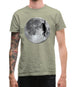 Rock Climbing Moon Mens T-Shirt