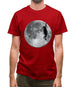 Rock Climbing Moon Mens T-Shirt