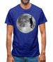 Rock Climbing Moon Mens T-Shirt