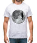 Rock Climbing Moon Mens T-Shirt