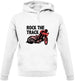 Rock The Track Unisex Hoodie