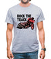 Rock The Track Mens T-Shirt