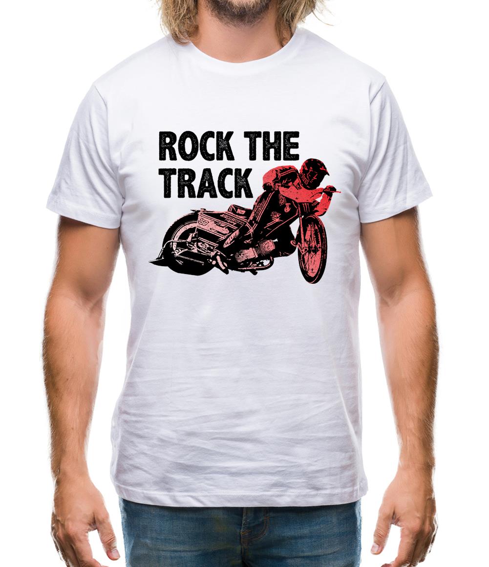 Rock The Track Mens T-Shirt