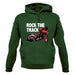 Rock The Track Unisex Hoodie