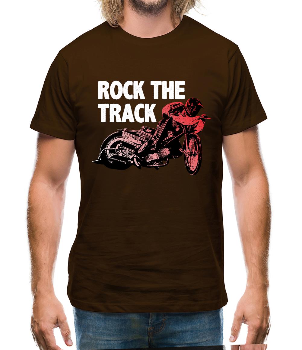 Rock The Track Mens T-Shirt