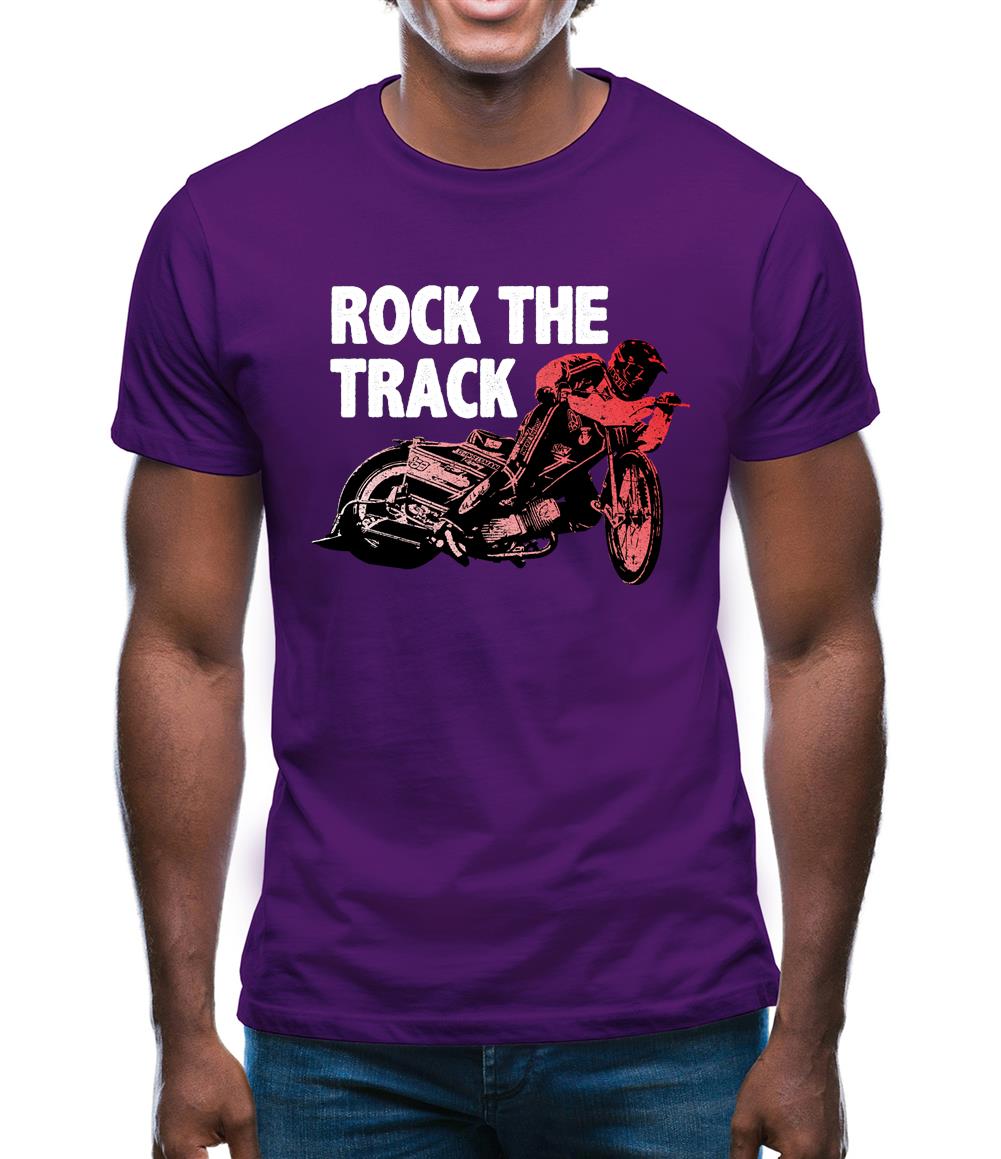 Rock The Track Mens T-Shirt