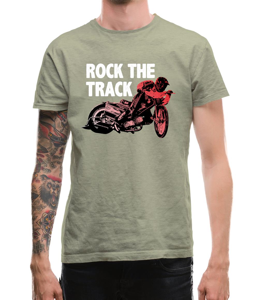 Rock The Track Mens T-Shirt