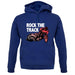 Rock The Track Unisex Hoodie