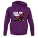 Rock The Track Unisex Hoodie