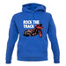 Rock The Track Unisex Hoodie