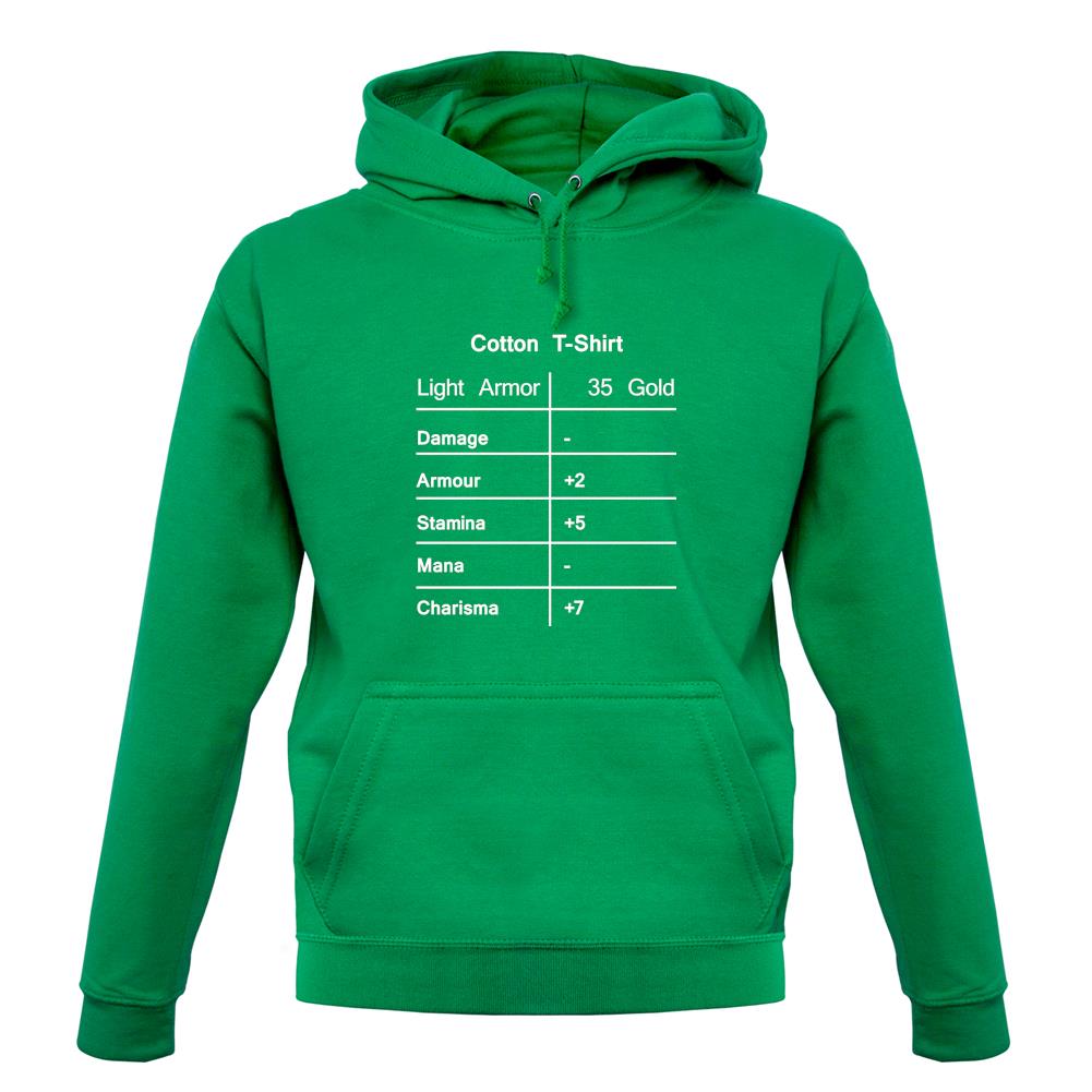Role Playing Gamer Stats (Rpg) unisex hoodie