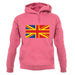 Romanian Union Jack unisex hoodie