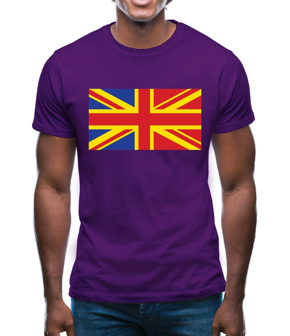 Romanian Union Jack Mens T-Shirt