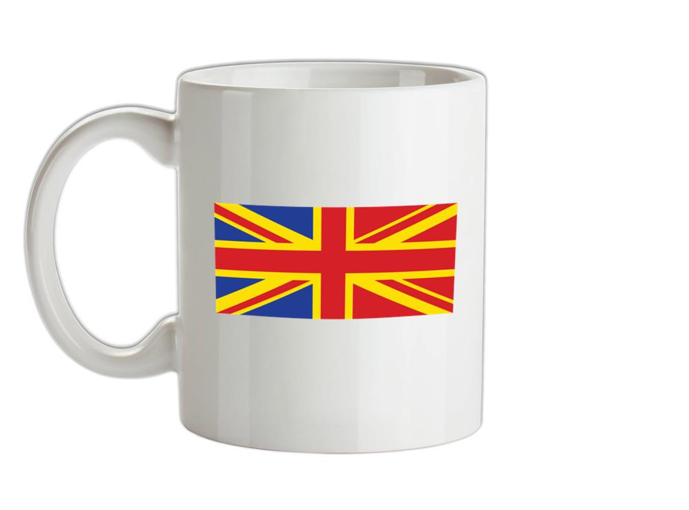 Romanian Union Jack Ceramic Mug