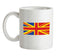 Romanian Union Jack Ceramic Mug